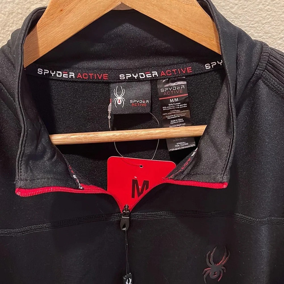 Spyder Active Men’s Performance ¼ Zip Med. - Picture 3 of 6